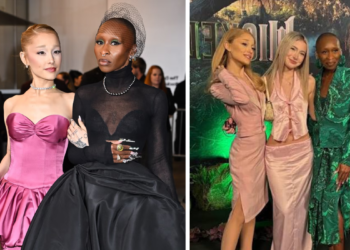 Ariana Grande and Cynthia Erivo
